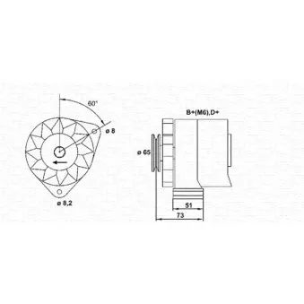 MAGNETI MARELLI 943356487010 - Alternateur