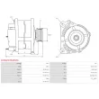 AS-PL A5366(MITSUBISHI) - Alternateur