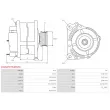 AS-PL A5402(MITSUBISHI) - Alternateur