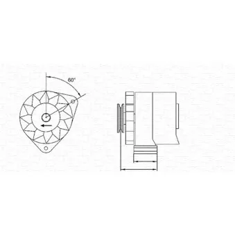 MAGNETI MARELLI 943356705010 - Alternateur