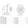 AS-PL A6049(DENSO) - Alternateur