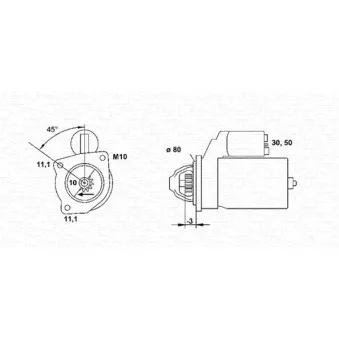 MAGNETI MARELLI 944251059010 - Démarreur