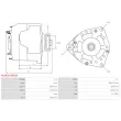 AS-PL A6363(DENSO) - Alternateur