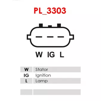 Alternateur AS-PL OEM 1640464012