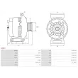 AS-PL A9023 - Alternateur