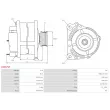 AS-PL A9037SR - Alternateur