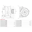 AS-PL A9083(LETRIKA) - Alternateur