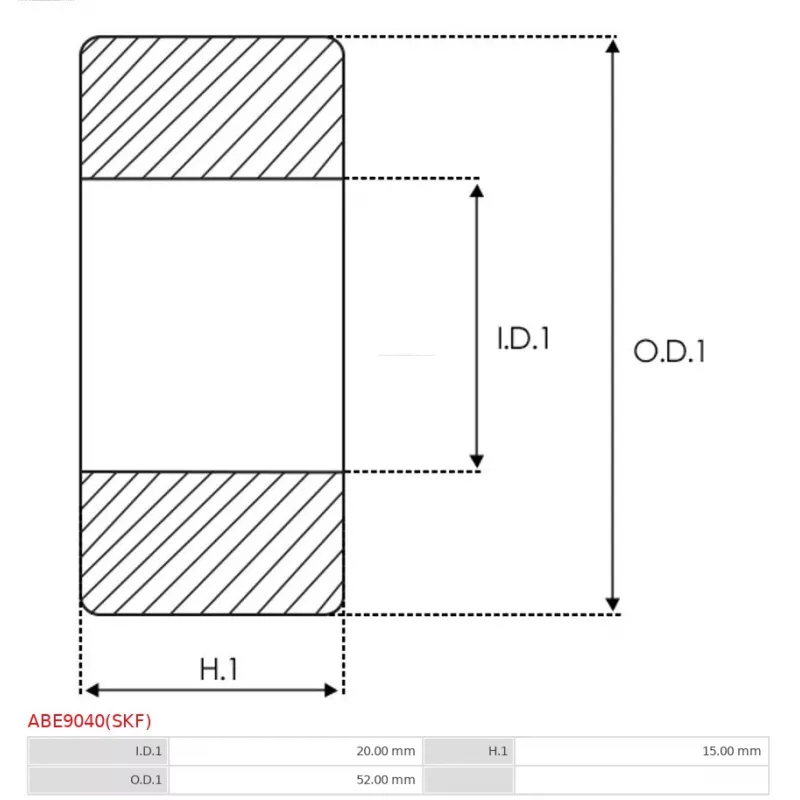 Support AS-PL ABE9040(SKF) - Visuel 1