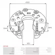 AS-PL ARC0049 - Pont de diodes, alternateur