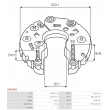 AS-PL ARC0085 - Pont de diodes, alternateur