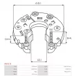 AS-PL ARC0179 - Pont de diodes, alternateur