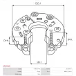 AS-PL ARC3018 - Pont de diodes, alternateur