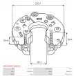 AS-PL ARC5234(MITSUBISHI) - Pont de diodes, alternateur