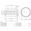 AS-PL AS0019 - Stator, alternateur
