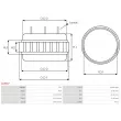 AS-PL AS5007 - Stator, alternateur