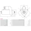 AS-PL S0049SR - Démarreur
