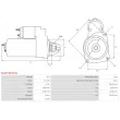 AS-PL S0477(BOSCH) - Démarreur