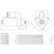 AS-PL S0637(BOSCH) - Démarreur