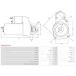 AS-PL S0894(BOSCH) - Démarreur