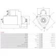 AS-PL S3105S - Démarreur