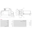 AS-PL S5129 - Démarreur