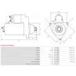 AS-PL S5244(MITSUBISHI) - Démarreur