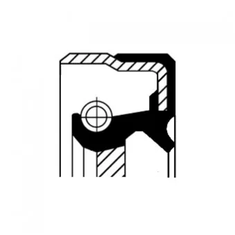 Bague d'étanchéité CORTECO 01026179B