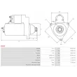 AS-PL S6025 - Démarreur