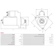 AS-PL S6046 - Démarreur