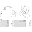 AS-PL S6089 - Démarreur