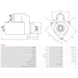 AS-PL S6112 - Démarreur