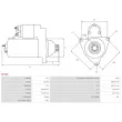 AS-PL S6190 - Démarreur