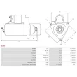 AS-PL S6205 - Démarreur