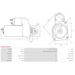 AS-PL S6246(DENSO) - Démarreur