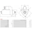 AS-PL S6288S - Démarreur