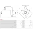 AS-PL S6362S - Démarreur