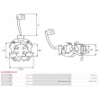 AS-PL SBH0008(BOSCH) - Porte-balais