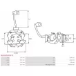 AS-PL SBH0125(BOSCH) - Porte-balais