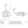 AS-PL SBH1007 - Porte-balais