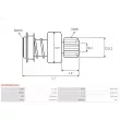 AS-PL SD0096(BOSCH) - Embrayage à roue libre, démarreur