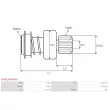 AS-PL SD0312(BOSCH) - Embrayage à roue libre, démarreur