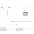 AS-PL SD0354(BOSCH) - Pignon, démarreur