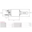 AS-PL SS0189(BOSCH) - Contacteur, démarreur