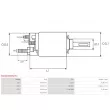 AS-PL SS0247(BOSCH) - Contacteur, démarreur