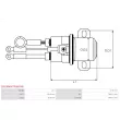 AS-PL SS5189(MITSUBISHI) - Contacteur, démarreur
