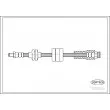 Flexible de frein CORTECO [19018150]