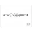 CORTECO 19018561 - Flexible de frein