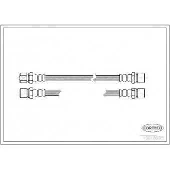 Flexible de frein CORTECO OEM 562309