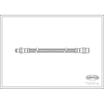 Flexible de frein CORTECO OEM 8414237