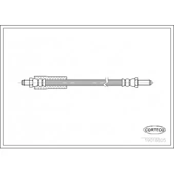 Flexible de frein DELPHI LH2105